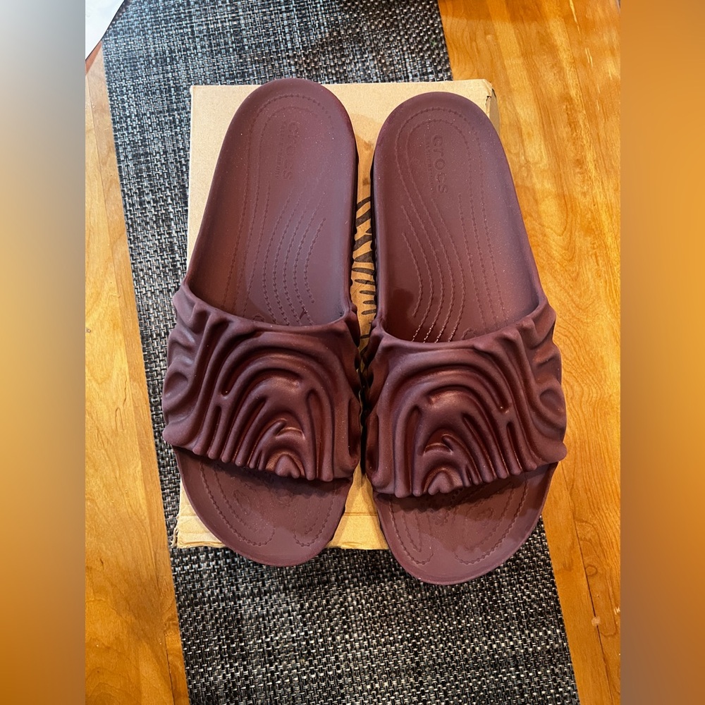 The Salehe Bembury x Crocs Pollex Slide "Huckle” men’s 14 with box